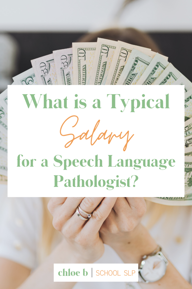 salary a speech language pathologist